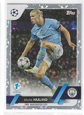 2023 Topps Uefa Champions League 1st Edition Erling Haaland Silver Foil #99 picture