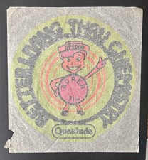 Vtg 1970s Speedo Quaalude Rorer 714 Large 10” Iron-On Transfer Counterculture ￼ picture
