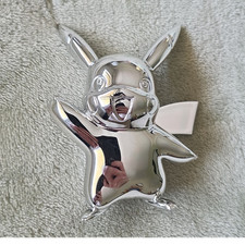 Pokémon Pikachu Silver Plastic Figurine 2021 PKW2394-061521-T1 Collectible picture