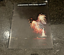 1976 International Naval Review Program Booklet July 4 Bicentennial Statue of Li picture