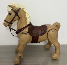 Vintage Marvel the Galloping Mustang Horse Ride-On Toy with Saddle - Ages 3 & Up picture