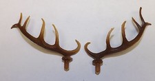 Cuckoo Clock Deer Antlers Hunter Case 3 1/2