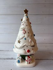 Napco Cosmic Christmas Tree Planter Japan 1960 Modernist MCM Signed Atomic Read picture
