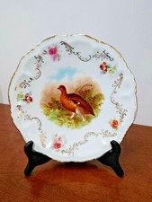 GAME BIRD CABINET PLATE PM BAVARIA - STUNNING picture