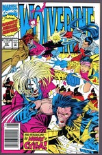 Wolverine Comic Lot of 7 Marvel Comics #55 56 57 58 60 61 82 1992-1994 picture