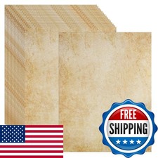 Joyberg 70PCS Vintage Parchment Paper 8.5x11 in for Letter Resume Certificate picture