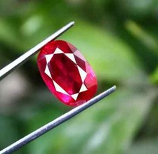 Big Sale  14.00 Ct Natural AA+ Untreated/Unheated Burma Red Ruby Loose Gemstone picture