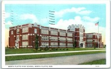 Postcard - North Platte High School - North Platte, Nebraska picture