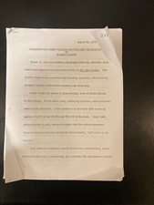 1974 Press Release Robert Moses Scathing review of Power Broker Robert Caro 23pg picture