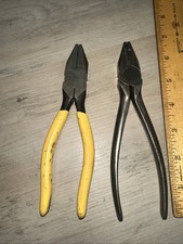 Utica & Crescent Lineman’s Side Cutting Pliers No. 50-6 High Quality Tools picture