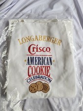 Longaberger Crisco American Cookie Celebration Apron 264051 In Bag picture