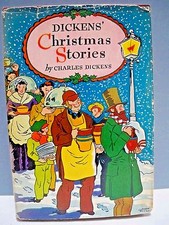 VTG. CHARLES DICKENS' CHRISTMAS STORIES - ILLUSTRATED DUST CVR. WORLD PUB. - VG picture