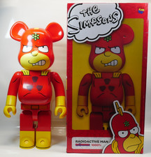 Medicom Bearbrick 1000% Radioactive Man Simpsons Figure Rare Collectible picture