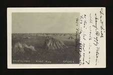 Wheat field Calgary - A field of grain stooks Canada Old Photo picture
