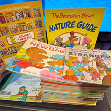Huge Vintage Berenstain Bears Paperback Lot - 40 Unique Titles (NO DUPLICATES) picture