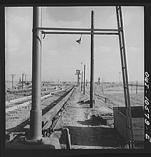 Chicago, Illinois. Looking toward the north classification yard at an Illinois picture