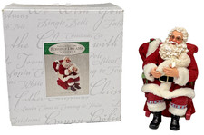 Dept 56 Possible Dreams Clothtique Rockabye Baby Musical Santa Figurine 4023490 picture