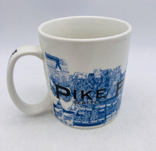 Vintage Starbucks Seattle Pike Place Market 2005 edition 18oz Coffee Mug Teacup picture