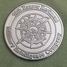 JSOC, TIER 1, 75TH RANGERS, MILITARY INTELLIGENCE COMPANY, MICO, CHALLENGE COIN picture