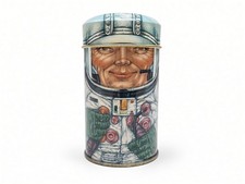 Vintage Cap-Tins The Tin Box Co England Design By Daher Astronaut NASA 4” picture