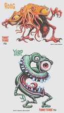 FUNNY FIENDS SERIES 1 PROMO CARD PAIR SIDEKICK 2019 picture