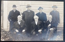 Mint USA Real Picture Postcard Civil War GAR Veterans Jamestown NY 1911 picture
