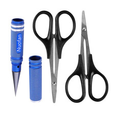 Nuofan 0-14Mm Rc Body Reamer Hole Puncher And Curved Scissors Straight Scissors picture