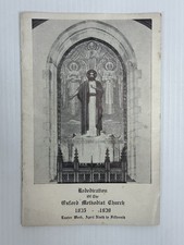 Vintage Rededication Of The Oxford Methodist Church Mass 1835 1939 Pamphlet picture