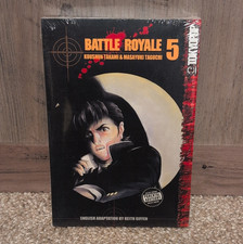 Tokyopop Battle Royale Manga Vol 5 English Softcover Takami Taguchi B&W Sealed picture