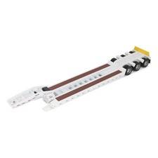 1:50 Scale Hydraulic Detachable Gooseneck Lowboy Trailer (White Regular Version) picture