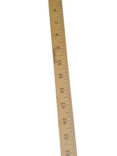 Vtg Westcott Wooden Ruler 35
