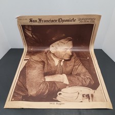 Roto Section San Francisco Chronicle Will Rogers August 25, 1935 picture