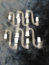 WHOLESALE LOT  14mm Male to 14mm Female Extender Glass Dropdown Bowl Adapter picture