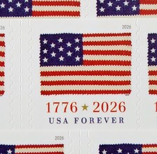 13-Star BOOKLET OF 20 FIRST CLASS LETTER STAMPS picture