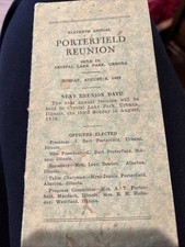 Vintage 1929/ Porterfield Reunion picture
