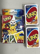 Japan UNO Pokemon Sun & Moon Cards Card Game W/ Box Pikachu Limited Rare picture