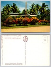Native Residence At TaiFoFo Guam Postcard picture