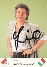 498171) Humorists Autograph Card - Lio Savina, The Cologne Italian picture