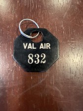 Vintage Val Air Hotel Motel Room Key Fob #832 picture