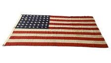 Authentic WW1 48 Star American Burial Flag - KIA Sergeant William Ostrander picture