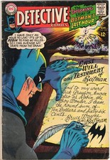 Detective Comics 366 1967 DC Comics VG 4.0 Batman Robin Elongated Man Alfred picture