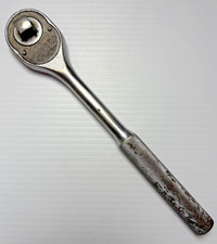 Vintage PROTO TOOLS 5449 Reversible Pear Head Ratchet Wrench 1/2