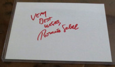 Ronnie Schell signed autographed 4x6 index Battle of the Planets Gomer Pyle USMC picture