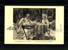 Karin Hardt and Hans Albers Autograph Card Original Signed # BC 226491 picture