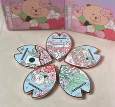 Starbucks 2025 China Sakura Cute Bear Fridge Magnet Set picture