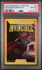 2025 Keepsake Invincible Season 1 Omni-Man #67 Yellow /100 PSA 10 GEM POP 1🔥 picture