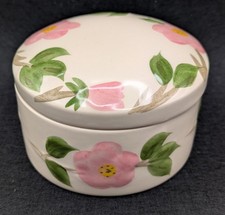 Franciscan Desert Rose 50th Anniversary Trinket Box Made in England picture