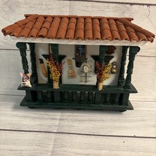 Colombia Handcrafted Miniature Casita House Porch Colombian Balconies Wall Art picture