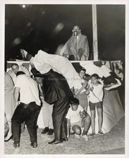 1966 Miami Beach Stage Event Crowd Performance Photo 8X10 picture