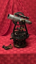 Antique 1900s W & L.E. Gurley Troy NY USA Surveyor’s Transit W/ Box  picture